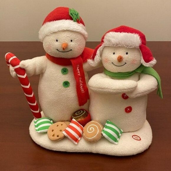 Hallmark 2008 Jingle Pals Musical Dancing and Singing  Candy Snowman - Picture 1 of 7